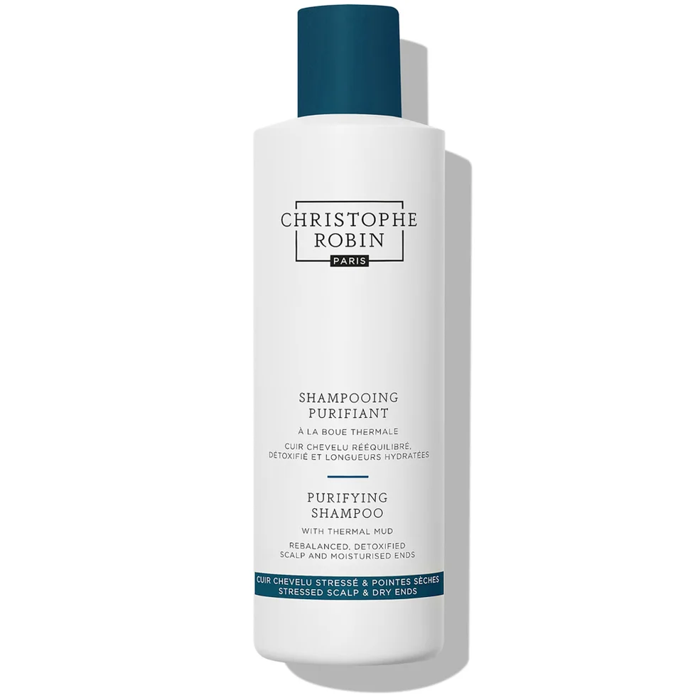 Christophe Robin Purifying Shampoo with Thermal Mud 250ml Imagen 1