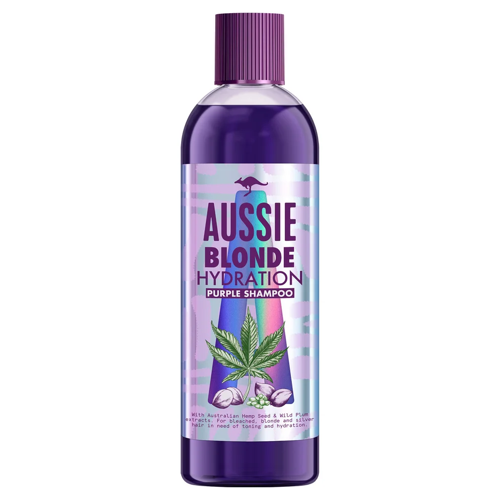 Aussie Blonde Hydration Purple Shampoo 290ml Imagen 1
