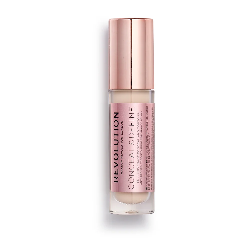 Makeup Revolution Conceal & Define Concealer (Various Shades) Imagen 1