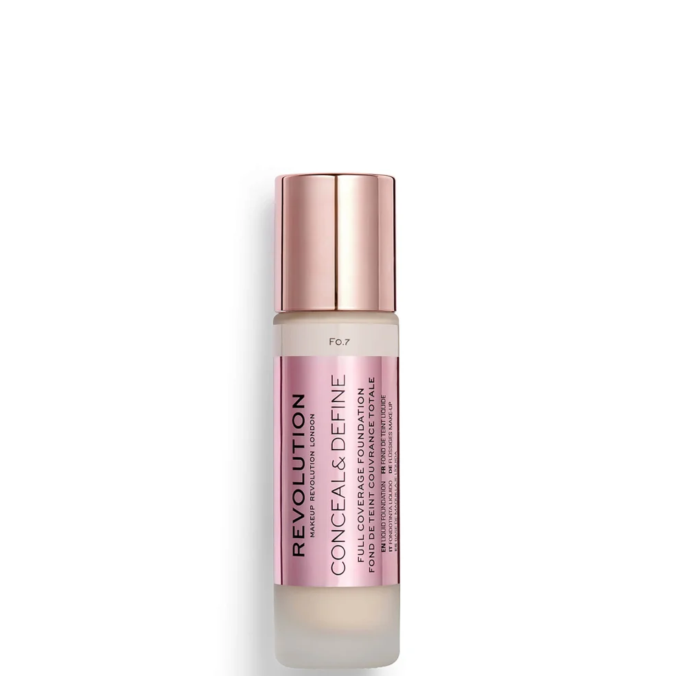 Revolution Conceal & Define Foundation (Varios tonos) Imagen 1