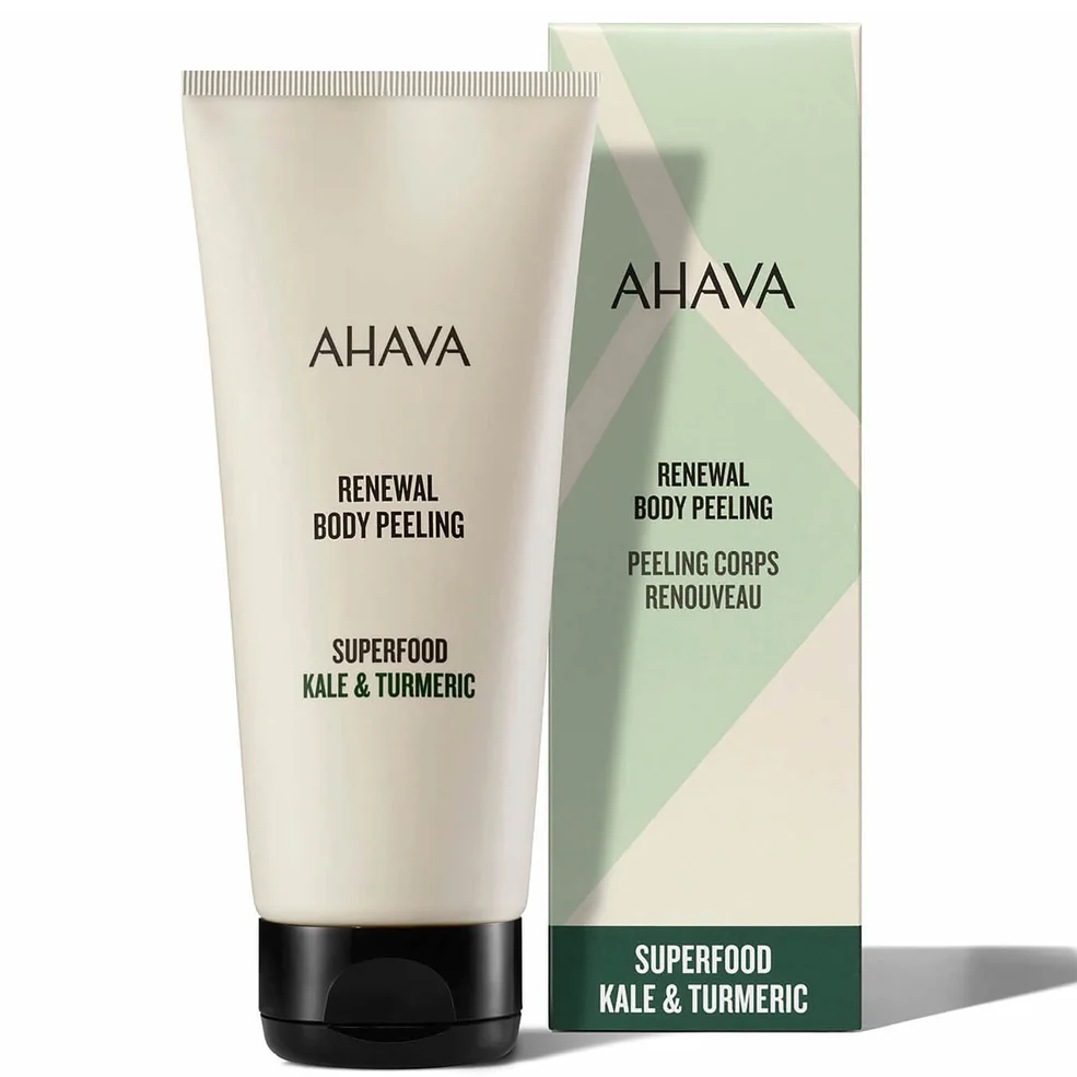 AHAVA Renewal Kale and Turmeric Body Peeling Scrub 200ml Imagen 1
