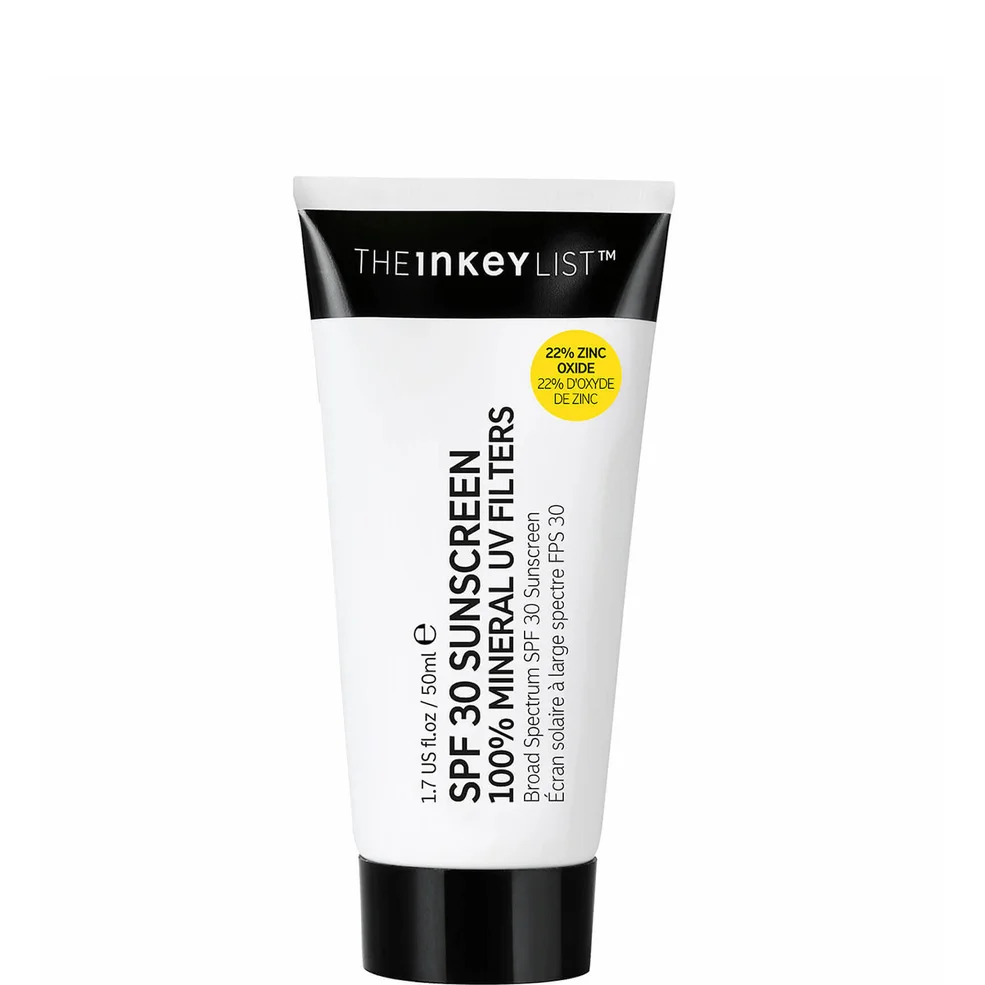 The INKEY List SPF30 Sunscreen 100% Mineral UV Filters 50ml Imagen 1