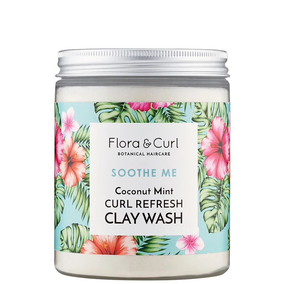 Flora & Curl Coconut Mint Curl Refresh Clay Wash 260g Imagen 1