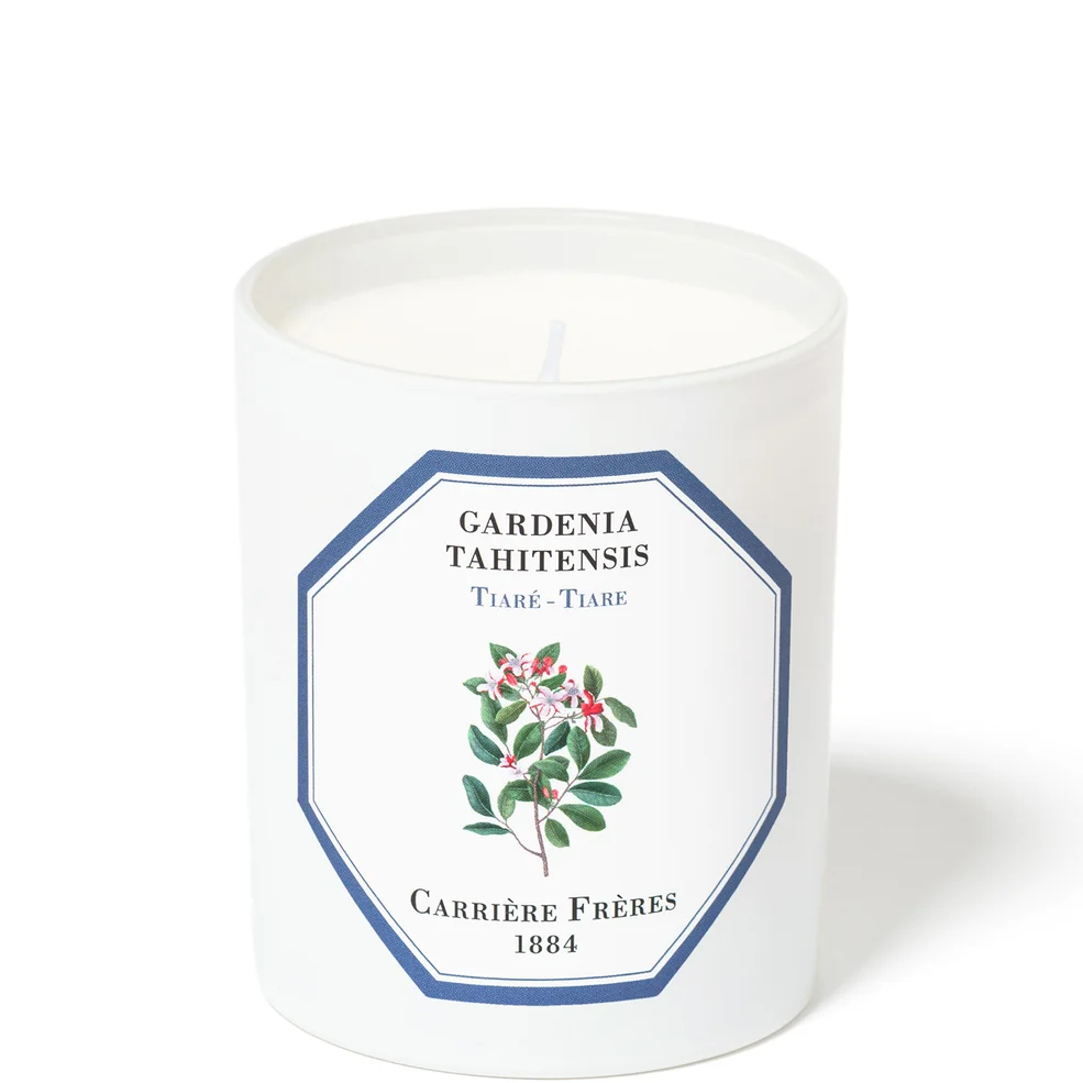 Carrière Frères Scented Candle Tiare - Gardenia Tahitensis - 185 g Imagen 1