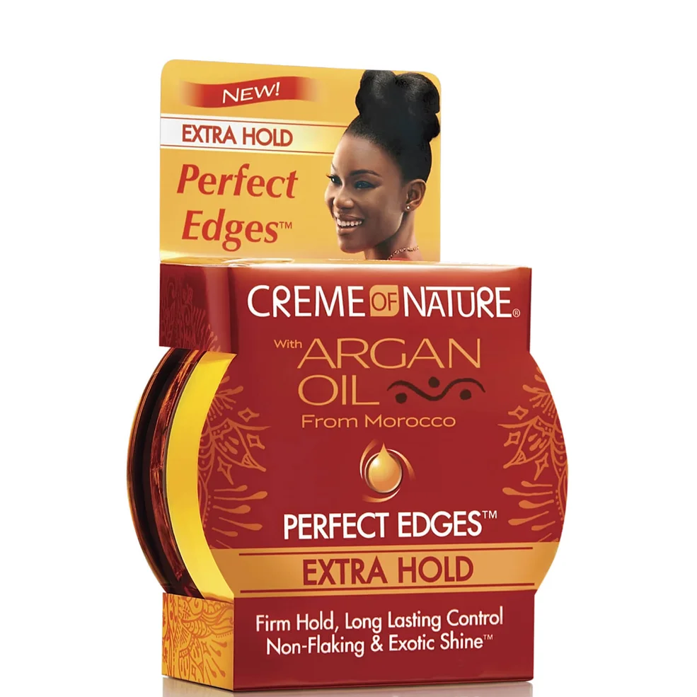 Crème of Nature Argan Oil Perfect Edges Extra Hold 64g Imagen 1