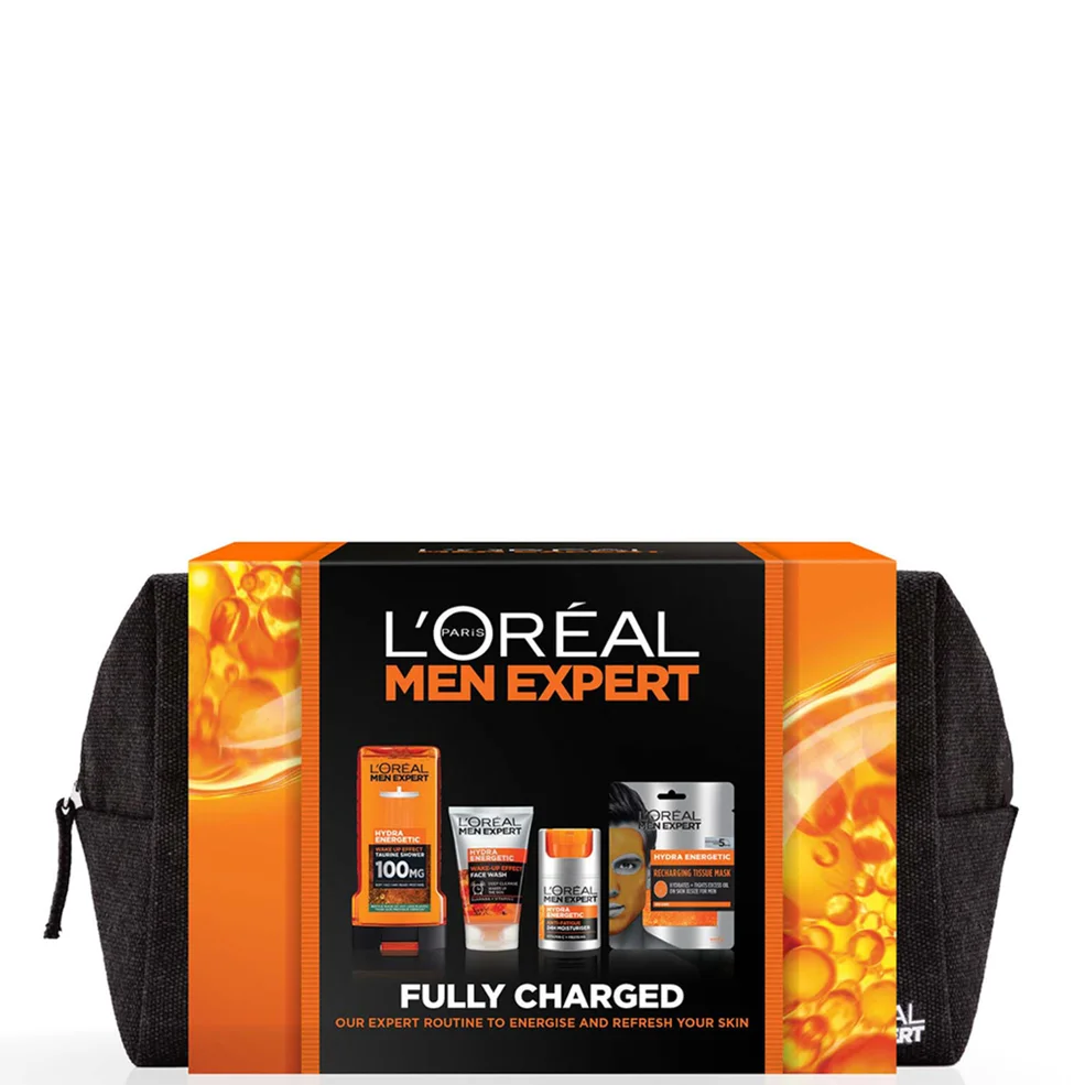 L'Oreal Paris Men Expert Fully Charged Set de regalo de 4 piezas para él Imagen 1