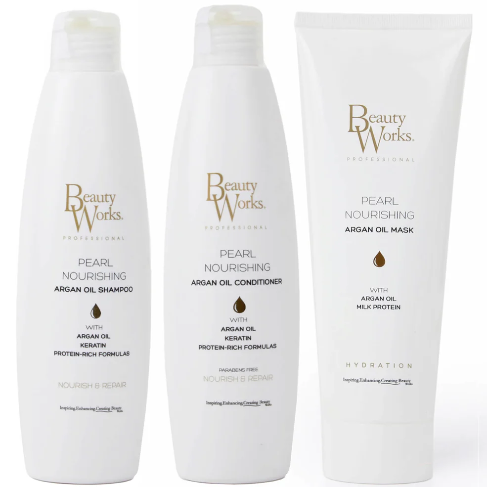 Beauty Works Pearl Nourishing Smoothing Trio Imagen 1