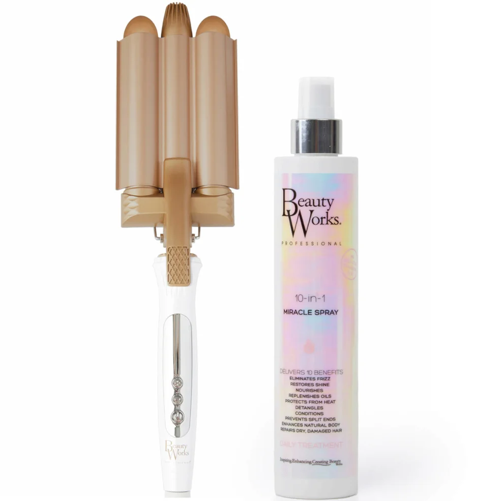 Beauty Works Waver and Miracle Spray Bundle Imagen 1
