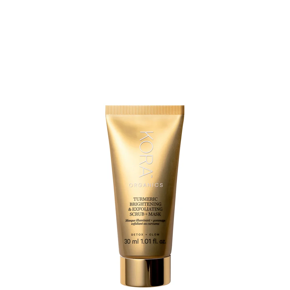 Kora Organics Turmeric Brightening and Exfoliating Mask 30ml Imagen 1