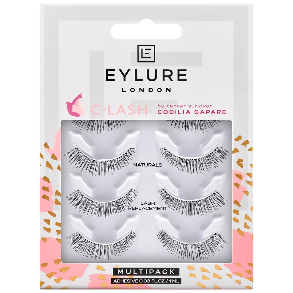 Eylure False Lashes C-Lash Natural's Multipack 4s Imagen 1