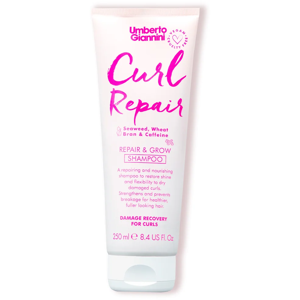 Umberto Giannini Curl Repair and Grow Shampoo 250ml Imagen 1