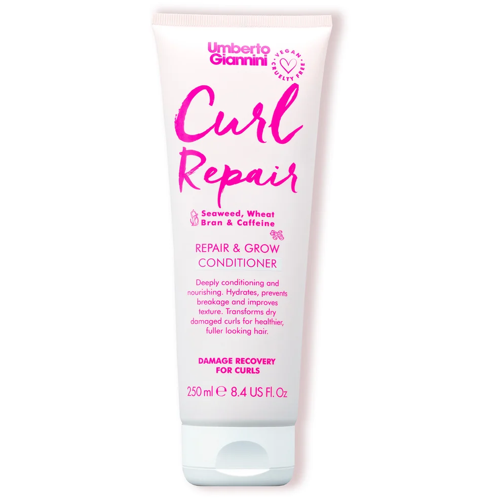 Umberto Giannini Curl Repair and Grow Conditioner 250ml Imagen 1