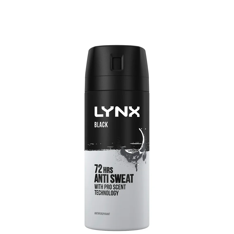 Lynx Antiperspirant Black 150ml Imagen 1
