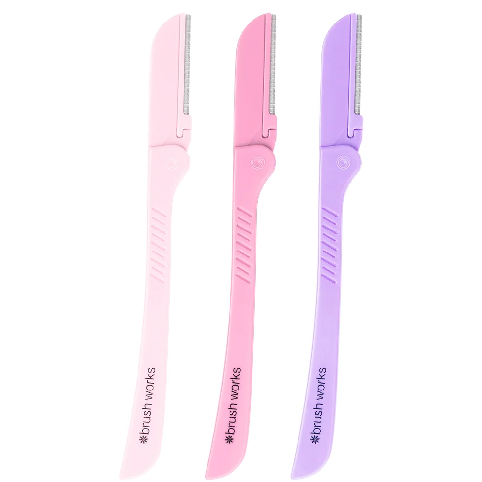 brushworks maquinillas de afeitar para las cejas Imagen 1