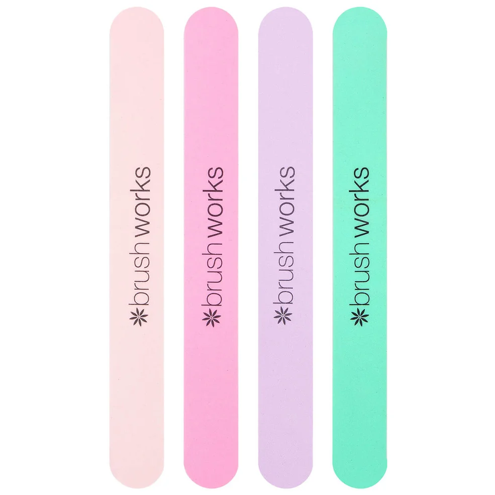 brushworks Pastel Nail Files Imagen 1