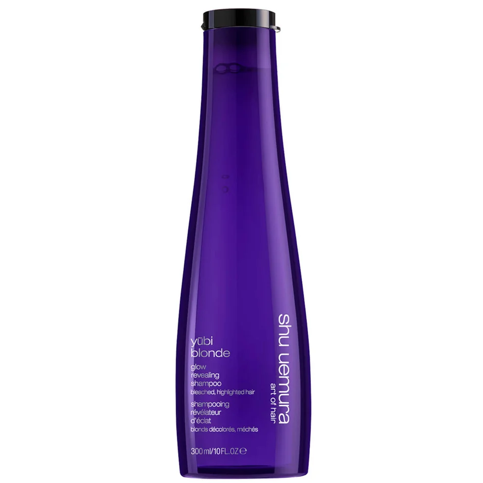 Shu Uemura Art of Hair Yubi Blonde Glow Revealing Shampoo for Bleached, Highlighted Blonde Hair 300ml Imagen 1