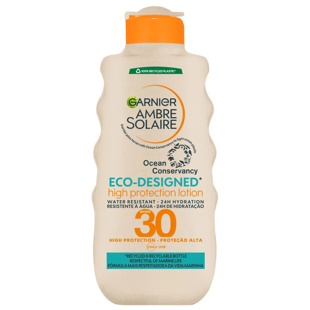 Garnier Ambre Solaire Eco Designed Protection SPF30 Lotion 200ml Imagen 1