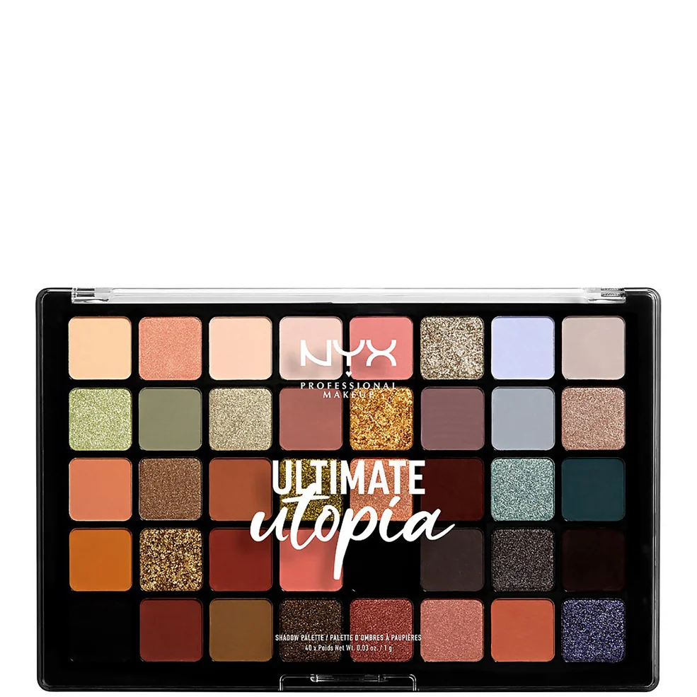 NYX Professional Makeup Ultimate Shadow Utopia Palette - 40 Shades 10g Imagen 1