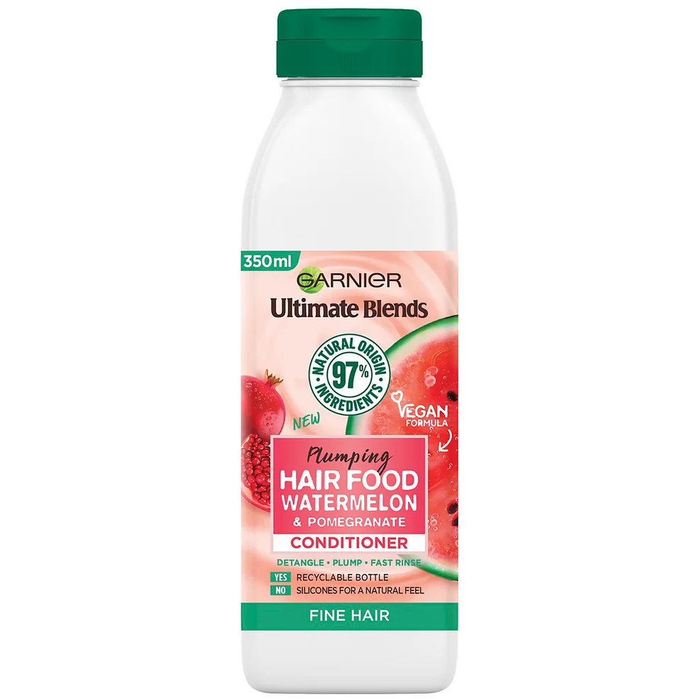 Garnier Ultimate Blends Plumping Hair Food Watermelon Conditioner 350ml Imagen 1