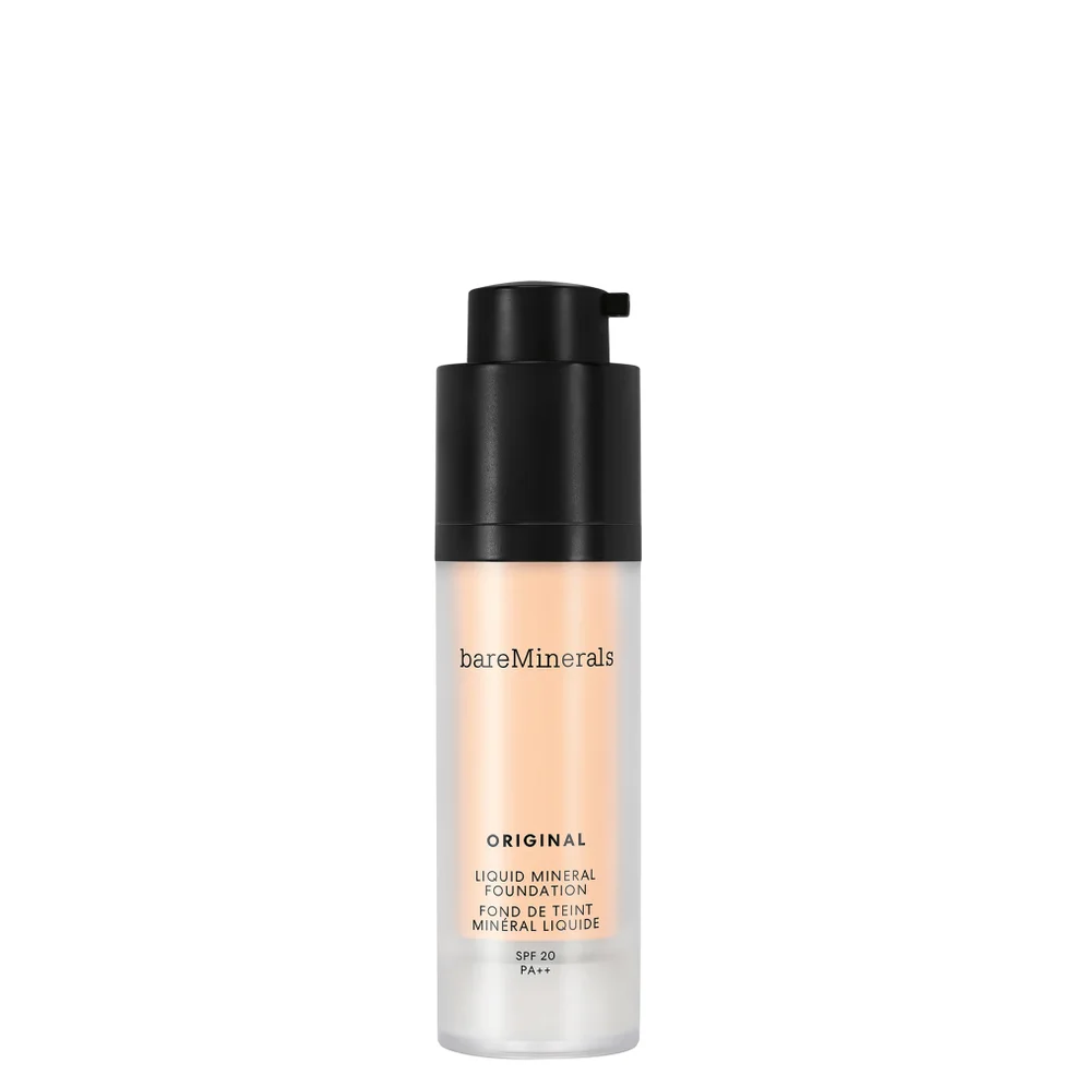 bareMinerals Original Liquid Mineral Foundation Broad Spectrum SPF20 30ml (Various Shades) Imagen 1