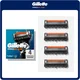 Gillette Fusion5 Men's ProGlide Razor Blades - 4 Count