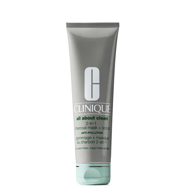 Clinique All About Clean Mascarilla y Exfoliante de Carbón 2 en 1 100ml