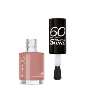 Rimmel 60 Seconds Nail Polish 8ml (Various Shades) - Shade Mauve to the Music