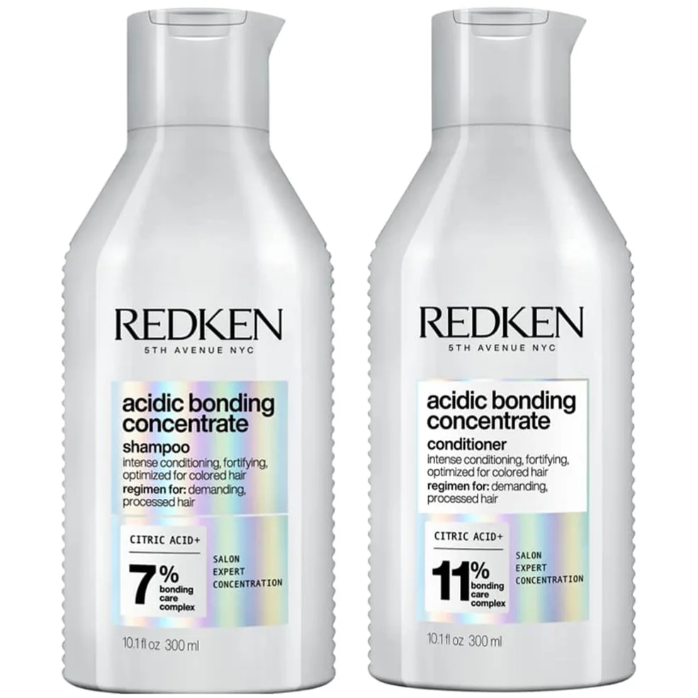 Redken Acidic Bonding Concentrate Shampoo and Conditioner Bond Repair Bundle 2 x 300ml Imagen 1