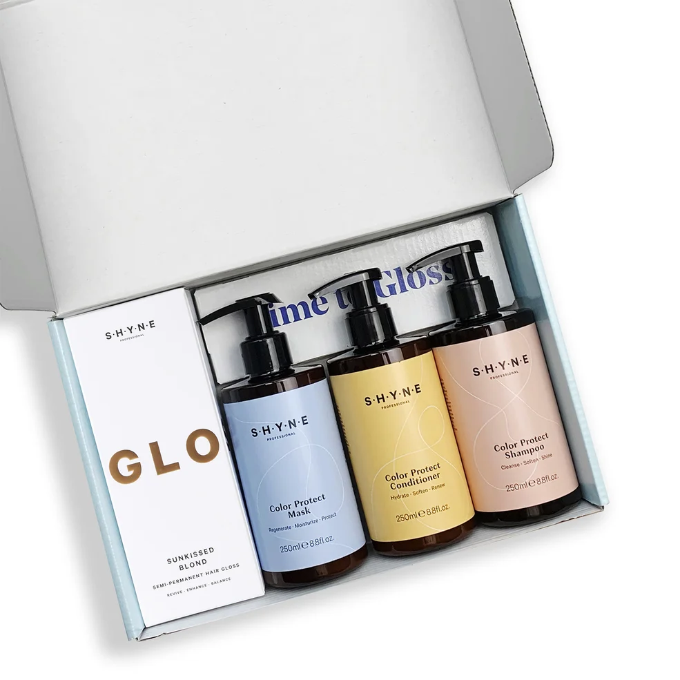 SHYNE Time to Gloss Sunkissed Blond Set Imagen 1