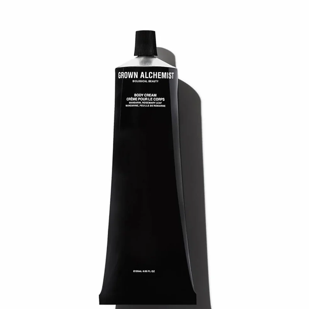 Crema corporal Grown Alchemist - Hoja de romero y mandarina 4.23 oz. Imagen 1