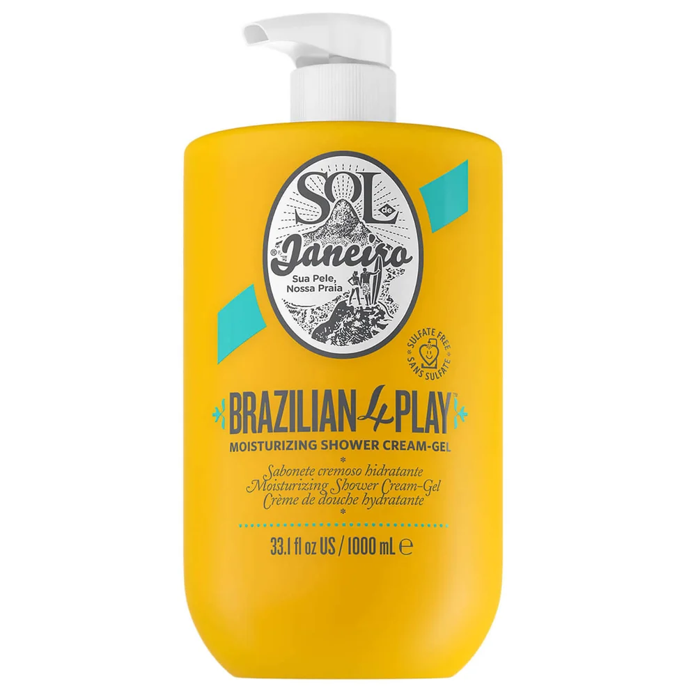 Crema de ducha hidratante en gel Brazilian 4 Play de Sol de Janeiro 1000 ml Imagen 1