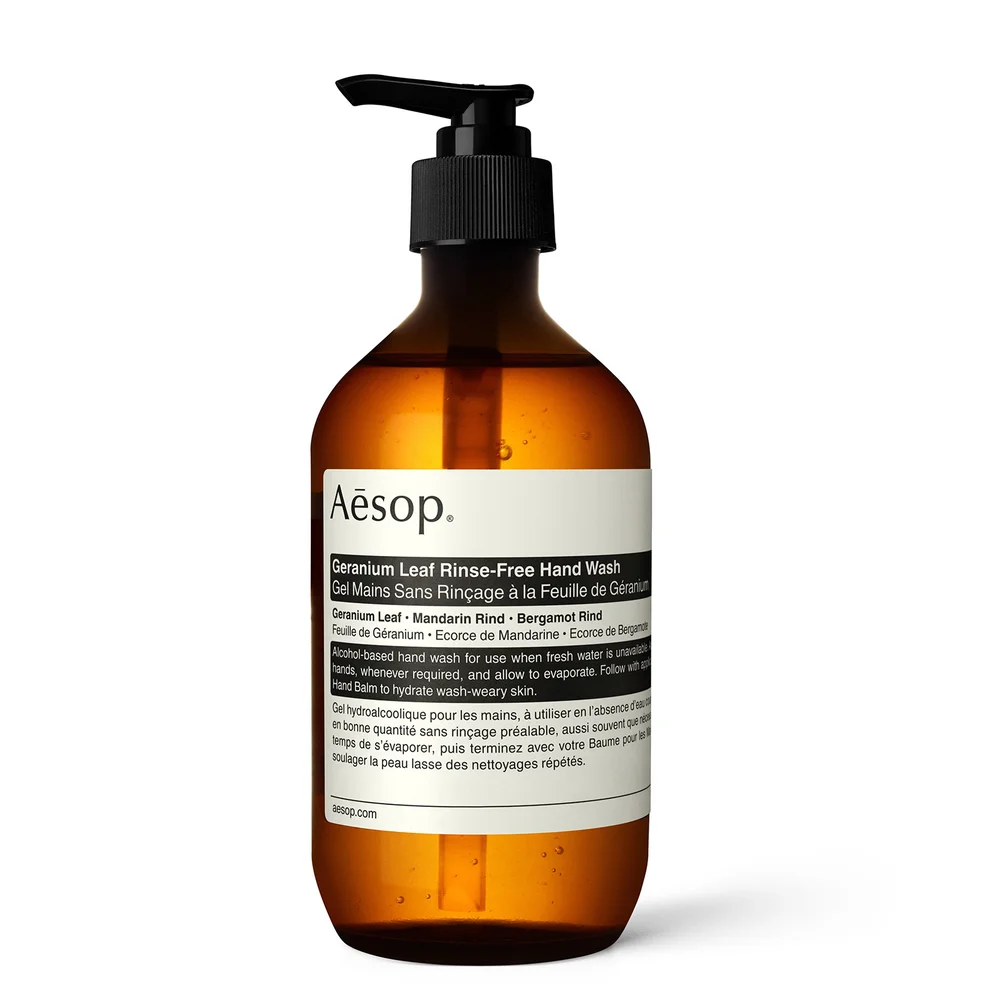 Aesop Geranium Leaf Rinse-Free Hand Wash 500ml Imagen 1