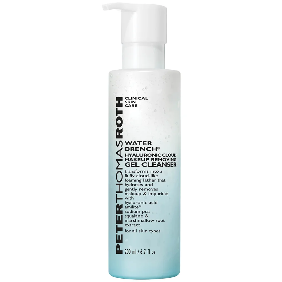 Peter Thomas Roth Water Drench Hyaluronic Cloud Makeup Removing Gel Cleanser 200ml Imagen 1