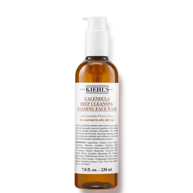 Kiehl's Calendula Deep Cleansing Foaming Face Wash (Varios Tamaños)