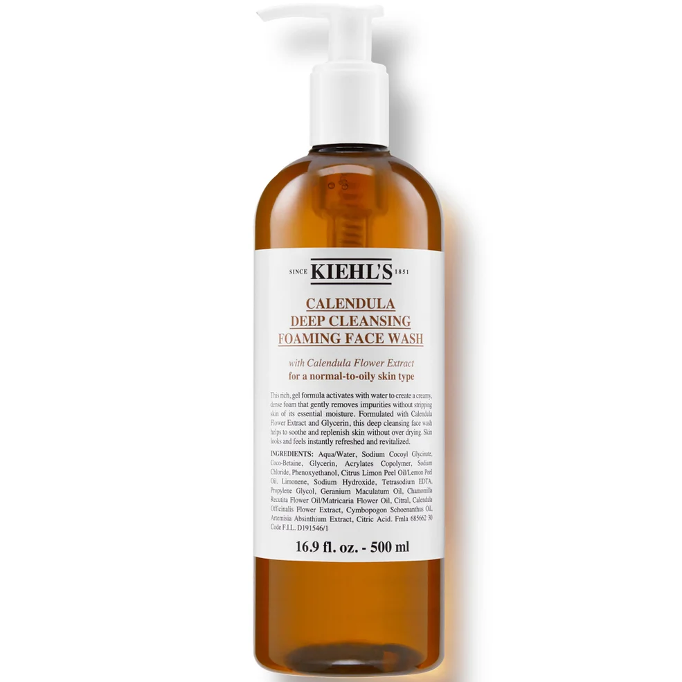 Kiehl's Calendula Deep Cleansing Foaming Face Wash - 500ml Imagen 1