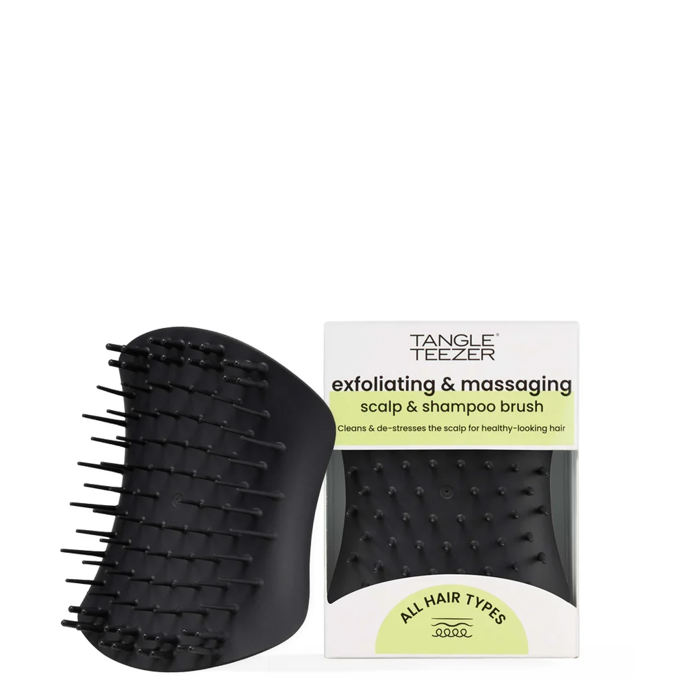 Tangle Teezer The Scalp Exfoliator and Massager - Onyx Black Imagen 1