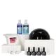 Mylee Black Convex Curing Lamp Kit with Gel Nail Polish Essentials Set