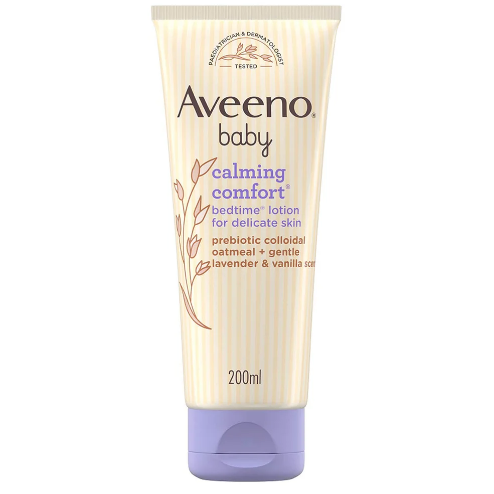 Aveeno Baby Calming Comfort Bedtime Lotion 200ml Imagen 1
