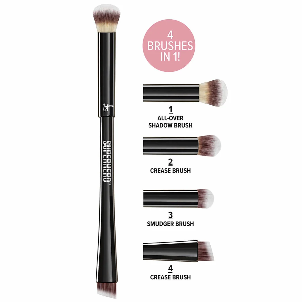 IT Cosmetics Superhero 4 en 1 Pincel para sombras y delineador de ojos Imagen 1