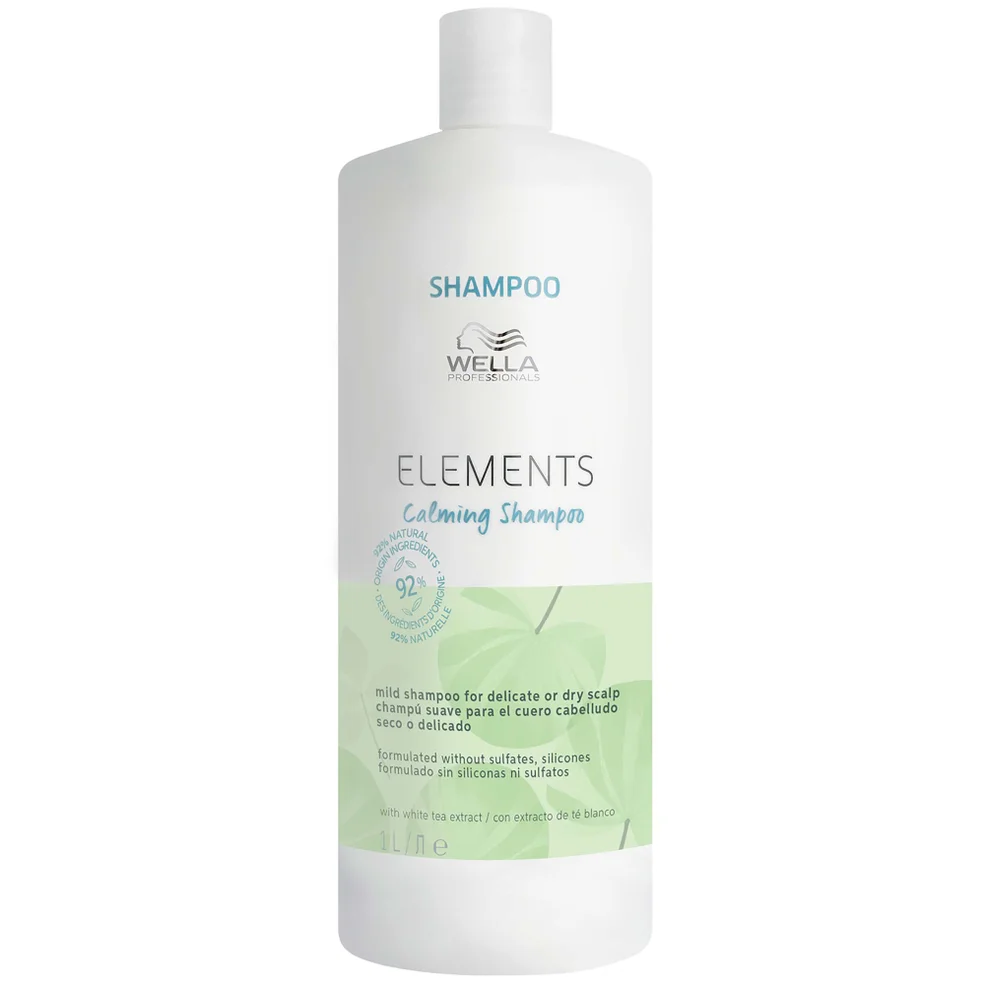 Champú calmante Elements de Wella Professionals, 1000 ml Imagen 1