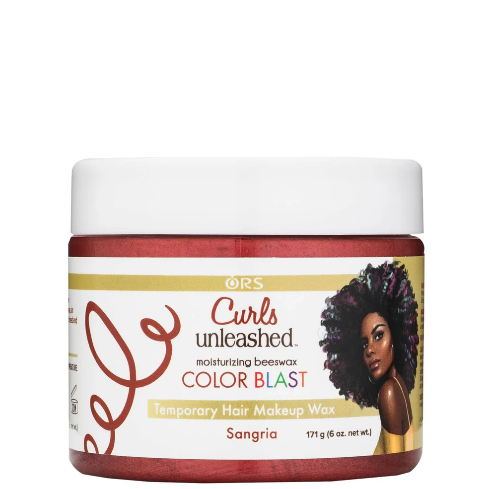 ORS Curls Unleashed Colour Blast Cera de maquillaje temporal para el cabello - Sangria Imagen 1