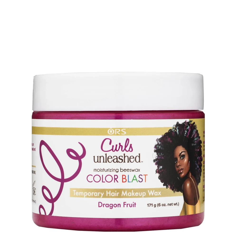 ORS Curls Unleashed Colour Blast Cera de maquillaje temporal para el cabello - Fruta del Dragón Imagen 1