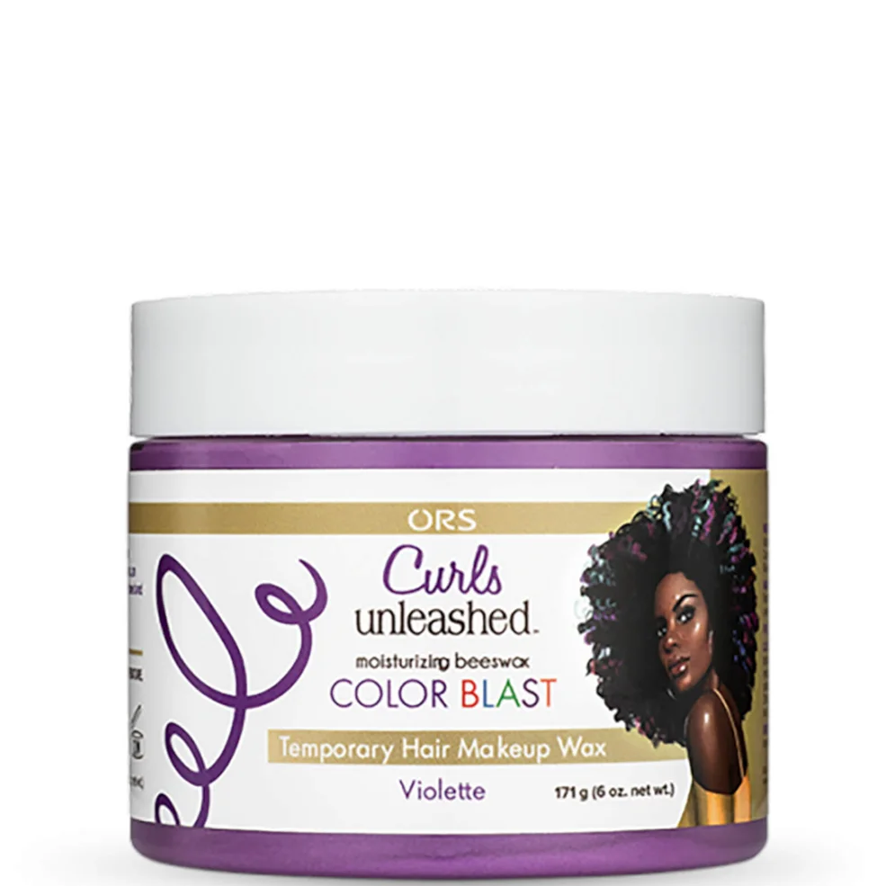 ORS Curls Unleashed Colour Blast Cera de maquillaje temporal para el cabello - Violette Imagen 1