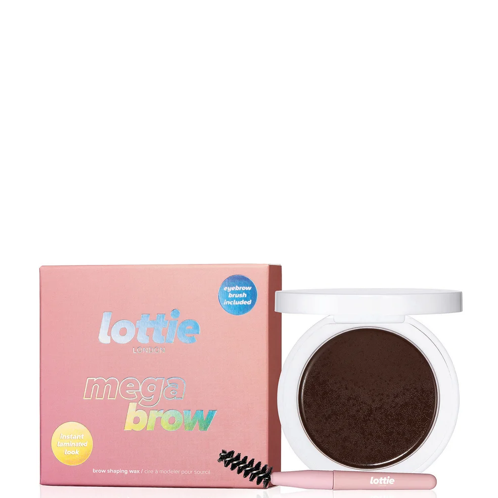 Lottie London Mega Brow - Marrón suave 7g Imagen 1