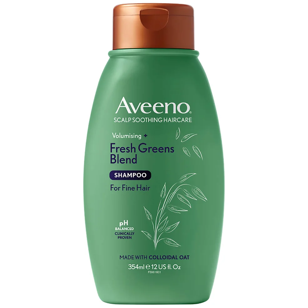 Aveeno Scalp Soothing Haircare Champú Volumizing Fresh Greens Blend 354ml Imagen 1