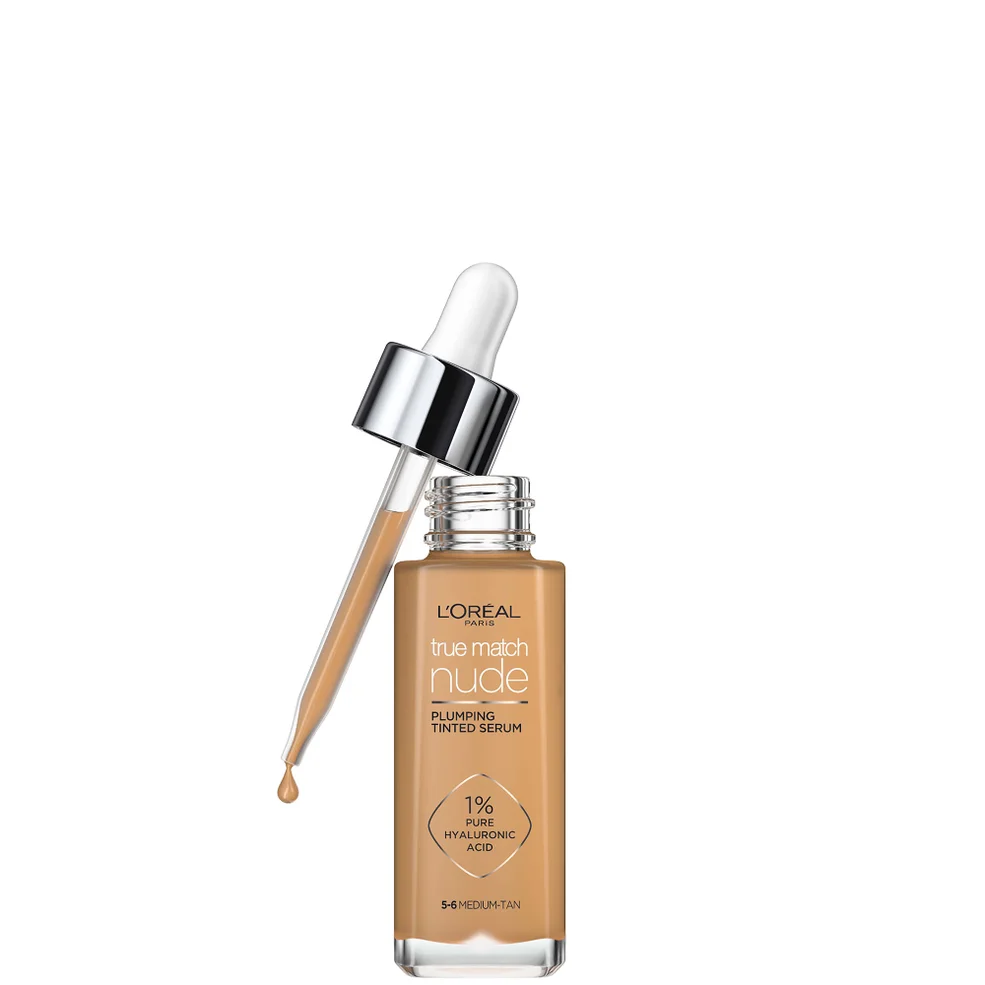 L'Oréal Paris True Match Nude Plumping Tinted Serum (Various Shades) Imagen 1