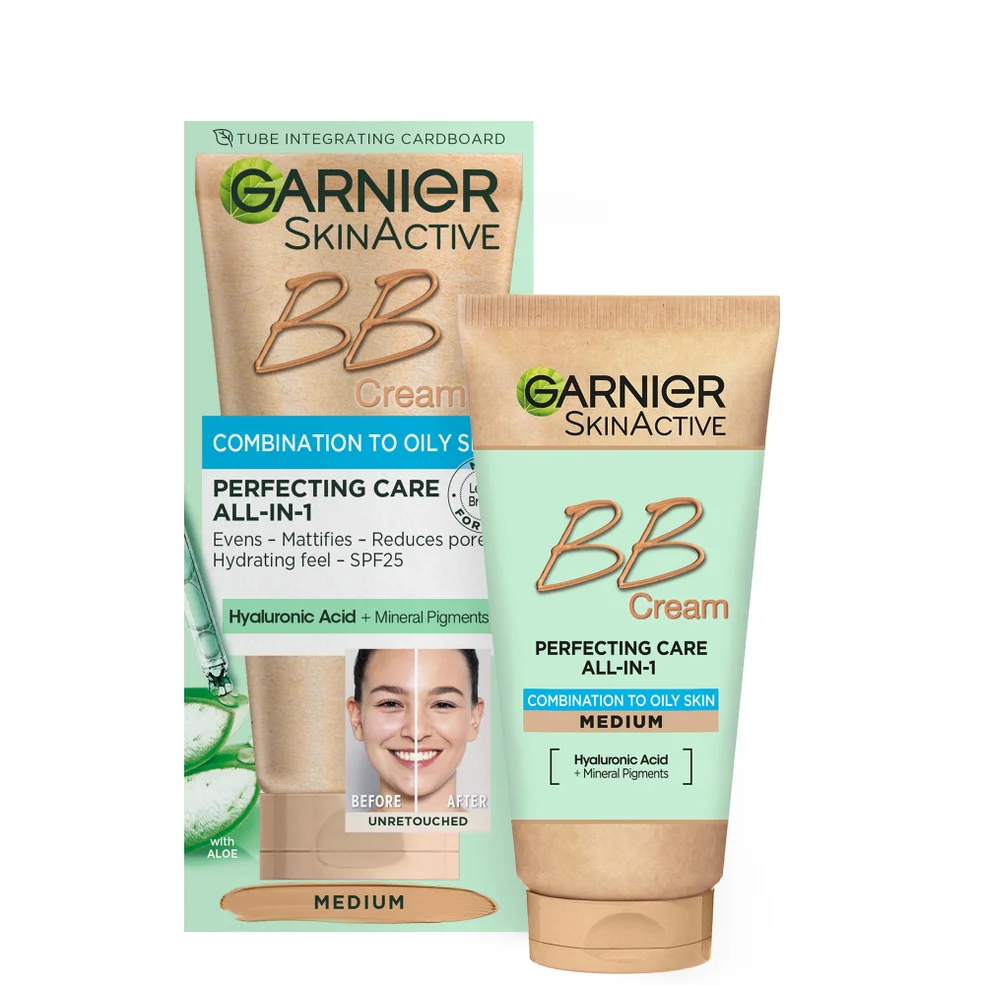 Garnier BB Cream Oil Free Tinted Moisturiser (Various Shades) Imagen 1