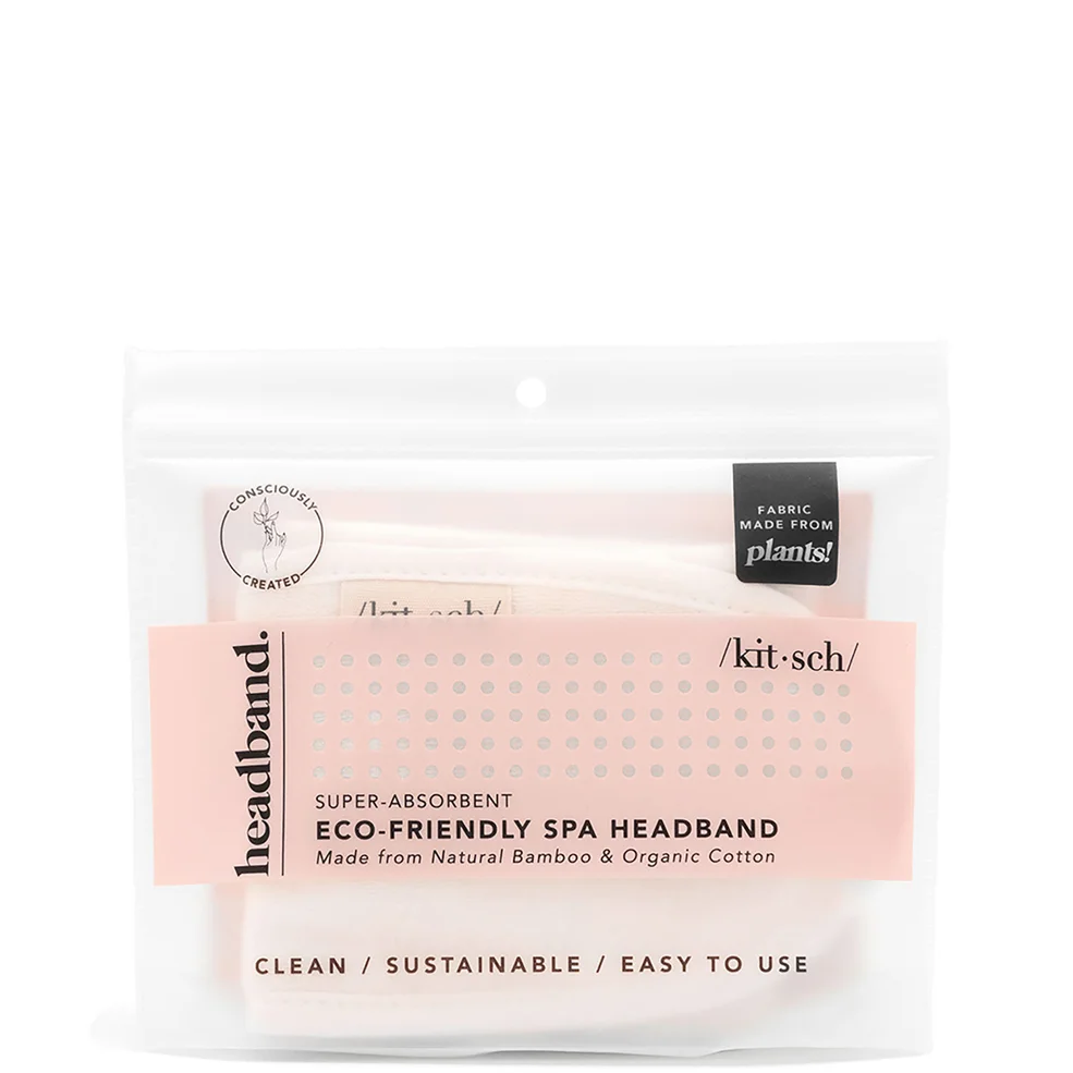 Kitsch Eco-Friendly Microfiber Spa Headband Imagen 1