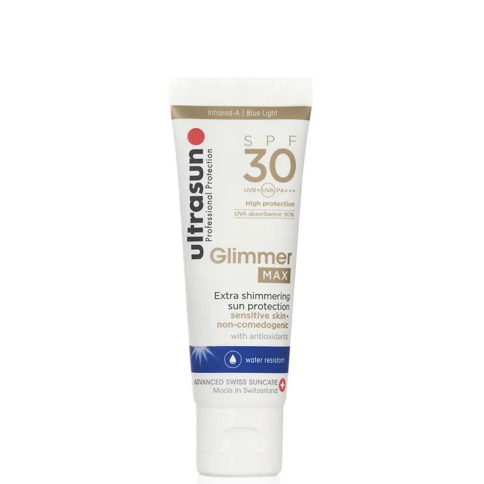 Ultrasun SPF30 Glimmer Max Cream 25ml Imagen 1