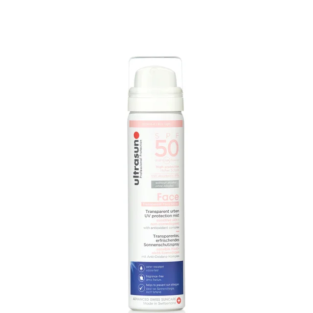 Bruma facial y capilar Ultrasun SPF50 75ml